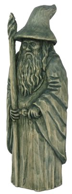 Гэндальф из Властелин Колец авторская статуэтка из дерева ручной работы NA4001-2 фото