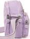 Жіноча текстильна сумка крос-боді Jielshi фіолетова LANC23 l.purple фото 4