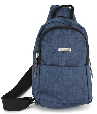 Однолямочний рюкзак, сумка 8 л Wallaby 112 blue фото