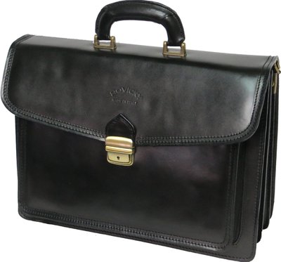 Чоловічий портфель зі шкіри Rovicky AWR-3 чорний AWR-3 фото
