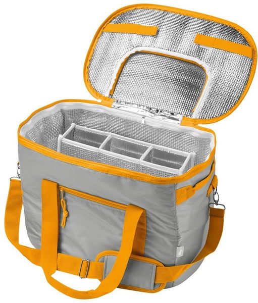 Сумка холодильник, большая термосумка Crivit Cool Bag 35L серая IAN331813 grey фото