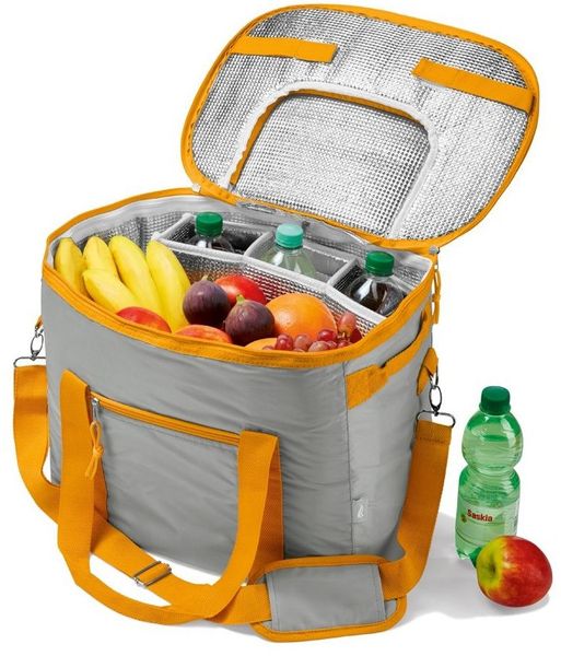 Сумка холодильник, большая термосумка Crivit Cool Bag 35L серая IAN331813 grey фото