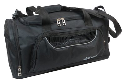 Спортивна сумка Wallaby чорна на 28л 212 black фото