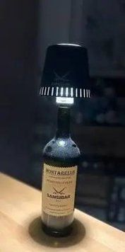 Аккумуляторный светодиодный светильник на горлышке винной бутылки SANSIBAR LED-Akku-Flaschenleuchte  IAN468697 black фото