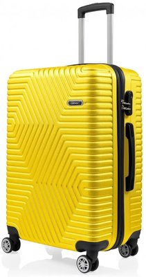 Пластиковый чемодан средняя 70L GD Polo желтый 60k001 medium yellow фото