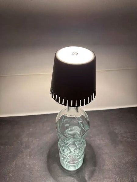 Аккумуляторный светодиодный светильник на горлышке винной бутылки SANSIBAR LED-Akku-Flaschenleuchte  IAN468697 black фото