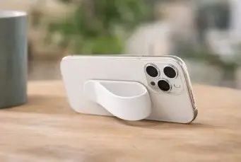 Тримач для пальця смартфона LAB31 Finger Grip з функцією підставки білий 3205646 white фото