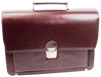 Женская деловая сумка, портфель из эко кожи Amo SST09 бордовый SST09 bordo фото