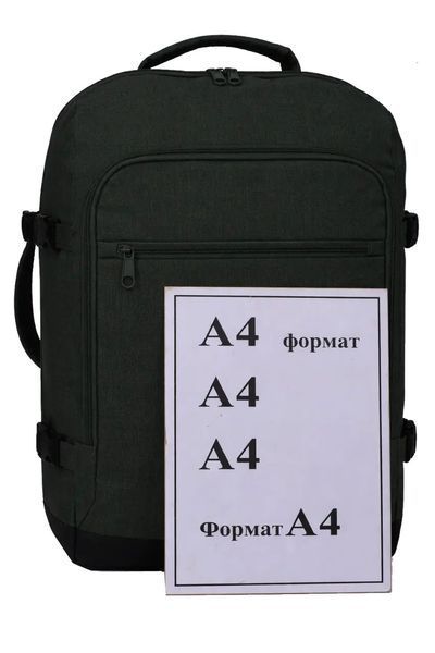 Великий дорожній рюкзак - сумка для подорожей 40L Live in style темно-сірий 4061461999674 фото