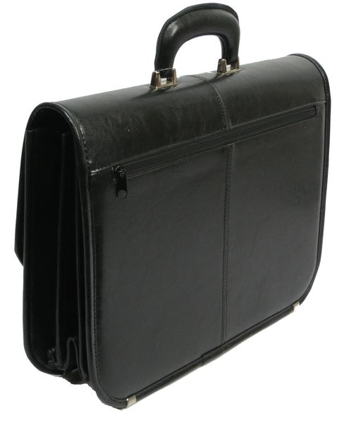 Чоловічий портфель з екошкіри JPB TE-40-66458 чорний TE-40-66458 фото