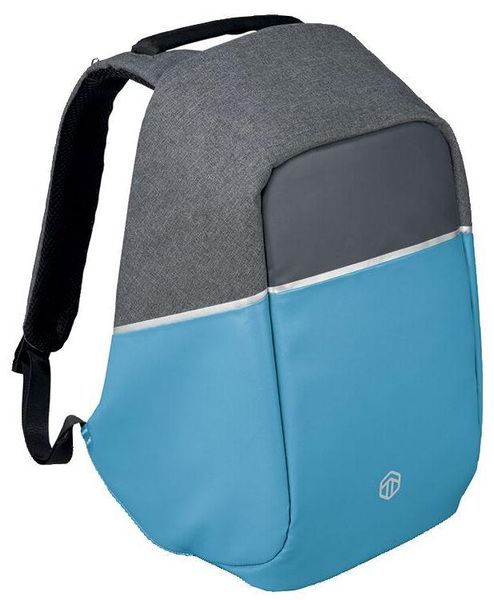 Рюкзак з Rfid Topmove IAN352250 сірий з блакитним IAN352250 blue фото