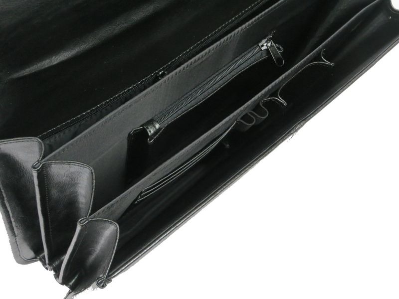 Чоловічий портфель з екошкіри JPB TE-40-66458 чорний TE-40-66458 фото
