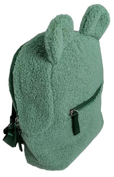 Маленький дитячий плюшевий рюкзак Тедді, Teddy-Rucksack зелений 4061464836020 фото