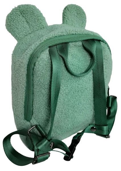 Маленький дитячий плюшевий рюкзак Тедді, Teddy-Rucksack зелений 4061464836020 фото