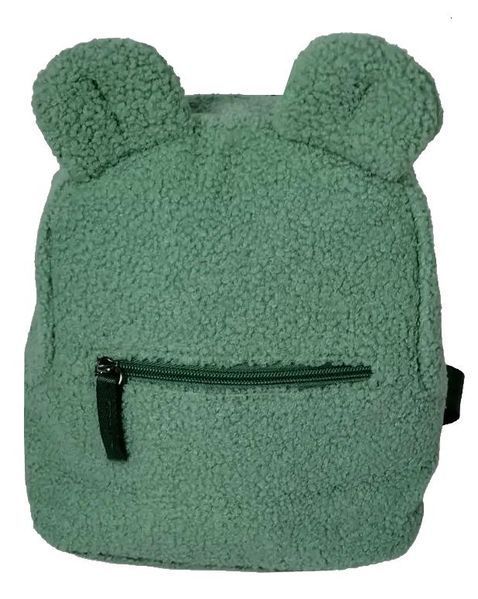 Маленький дитячий плюшевий рюкзак Тедді, Teddy-Rucksack зелений 4061464836020 фото