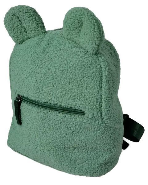 Маленький дитячий плюшевий рюкзак Тедді, Teddy-Rucksack зелений 4061464836020 фото
