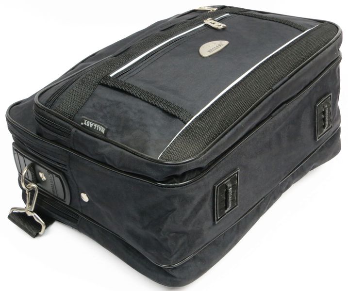 Чоловічий тканинний портфель Wallaby 2513 чорний 2513 black фото