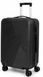 Средний пластиковый чемодан с расширением на колесах 78L Fashion черный POD804 medium black фото 1