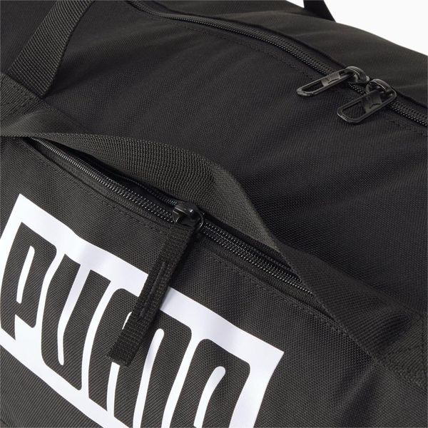 Сумка спортивна 25L Puma Plus Sports Bag II чорна 076904 14 фото