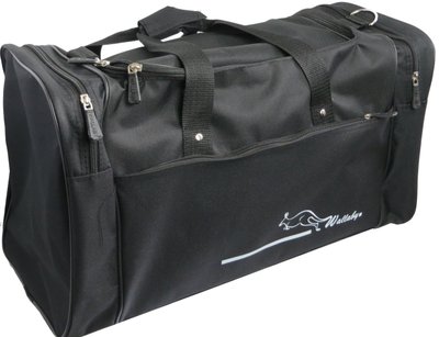 Дорожная сумка среднего размера 45L Wallaby черная 3050 фото