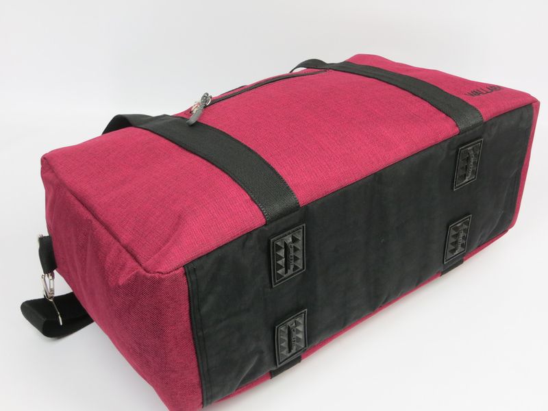 Дорожня сумка Wallaby тканинна на 21л 2550 burgundy фото