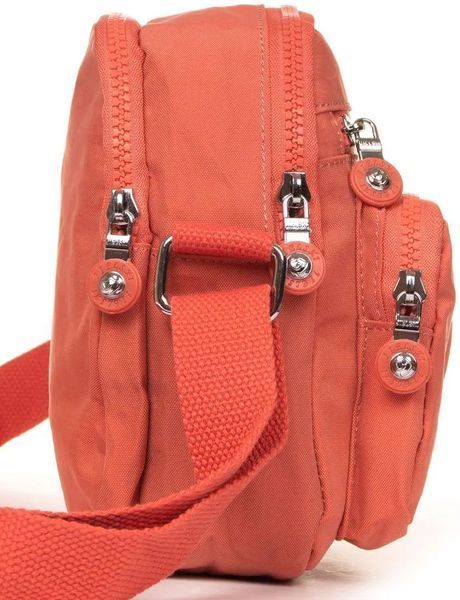 Женская текстильная сумка кросс боди Jielshi оранжевая LANC23 orange фото