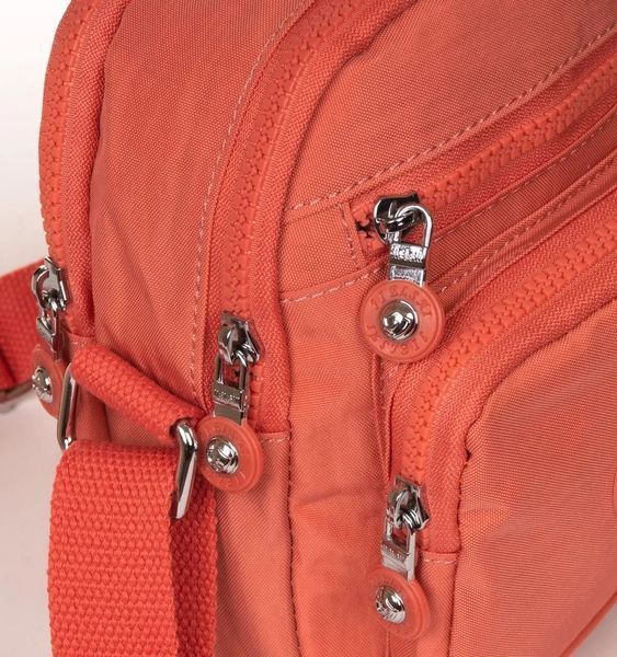 Женская текстильная сумка кросс боди Jielshi оранжевая LANC23 orange фото