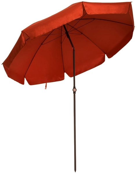 Пляжна парасолька Livarno теракотова 100343334 terracotta фото