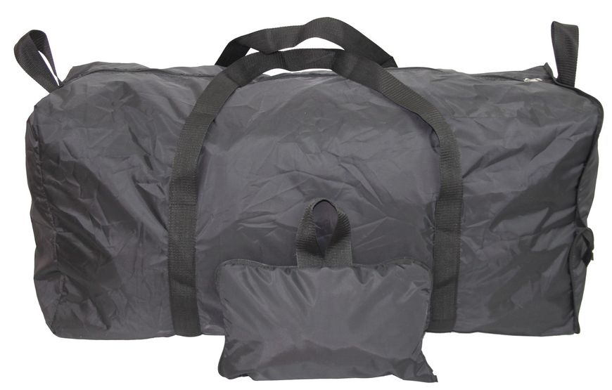 Дорожня сумка Wallaby чорна на 105л 28270 фото