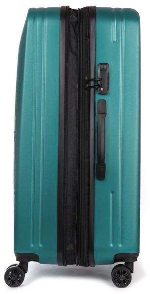 Маленький пластиковый чемодан 47L Fashion изумрудный POD804 small emerald фото