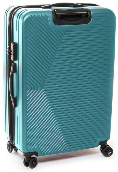 Маленький пластиковый чемодан 47L Fashion изумрудный POD804 small emerald фото