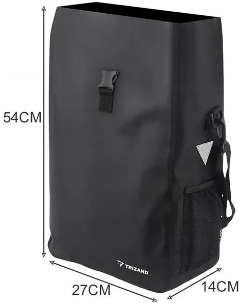 Велосипедная сумка 15L Trizand черная S00021203 black фото