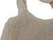 Женская плюшевая сумка через плечо мягкая Teddy Bag, тренд 2026 бежевая 8721098342217 beige фото 6