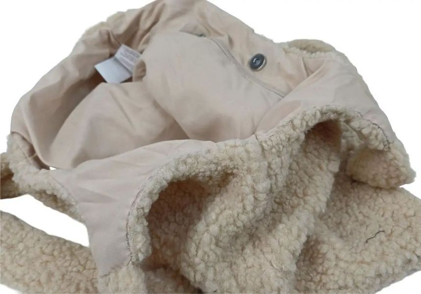 Женская плюшевая сумка через плечо мягкая Teddy Bag, тренд 2026 бежевая 8721098342217 beige фото