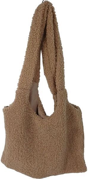 Женская плюшевая сумка Teddy Shopper Arovo коричневая 8721098342217 brown фото