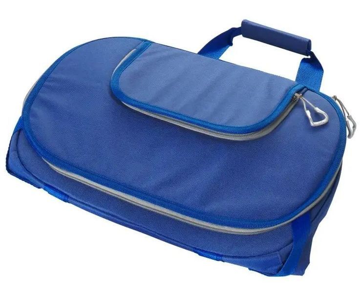 Большая термосумка, сумка холодильник через плечо 35L Crivit синяя IAN469667 blue фото
