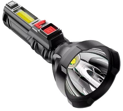 Кишеньковий, ручний акумуляторний ліхтарик із зарядкою від USB S830USB фото