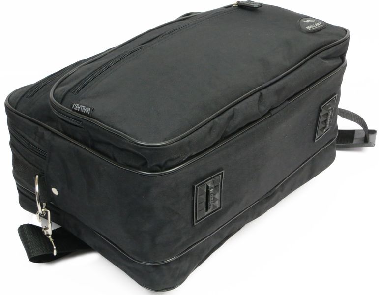 Чоловічий тканинний портфель Wallaby 2653 чорний 2653 black фото