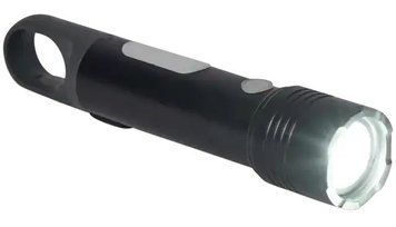 Аккумуляторный LED-фонарь 200+60 лм с USB-C, регулируемым фокусом и цветными фильтрами 3016673 фото