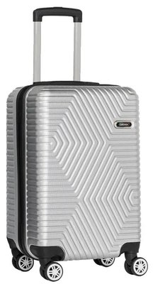 Большой пластиковый чемодан 115L GD Polo серебристый 60k001 large silver фото