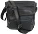 Кожаная мужская сумка, планшетка Mykhail Ikhtyar, Украина черная 45032 black фото 3