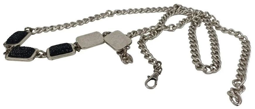 Вузький ремінець з ланцюжка та медальонів зі стразами Vanzetti RMT241 фото