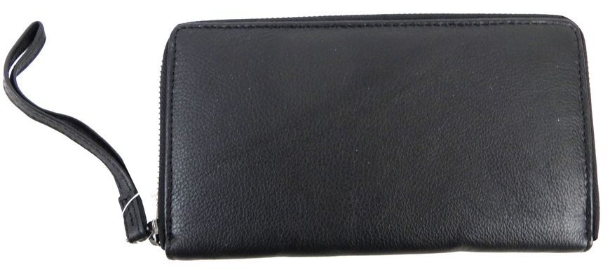 Чоловічий гаманець портмоне, клатч Boccaccio чорний 4088500142679 фото