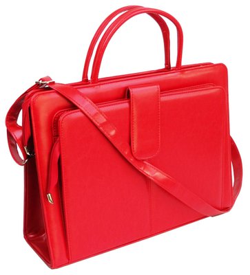 Жіноча ділова сумка, жіночий портфель з екошкіри JPB TE-94 red фото
