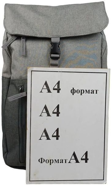 Легкий міський рюкзак 18L Live in style Nachhaltiger Rucksack сірий 4061461818982 фото