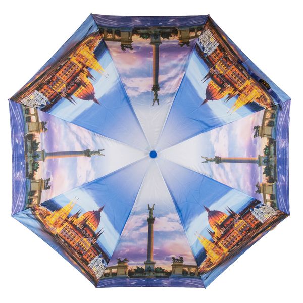 Женский зонт SL полуавтомат синий PODSL21303-6 фото