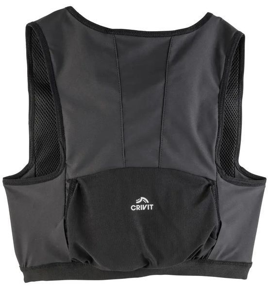 Женский жилет для бега, велосипеда, мотоцикла CRIVIT черный IAN502487 фото