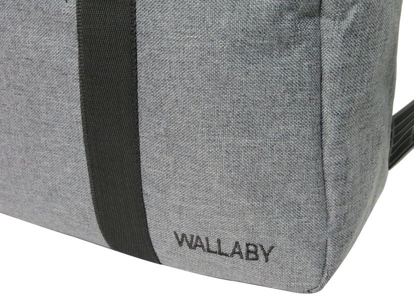 Сумка дорожня Wallaby сіра на 21л 2550 grey фото