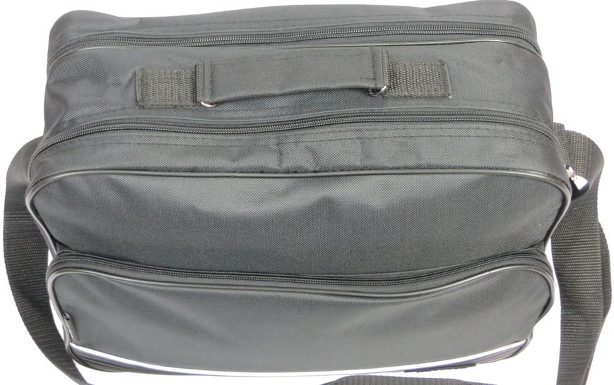Тканинний портфель-сумка чоловіча Wallaby 2641 black, чорний 2641 black фото