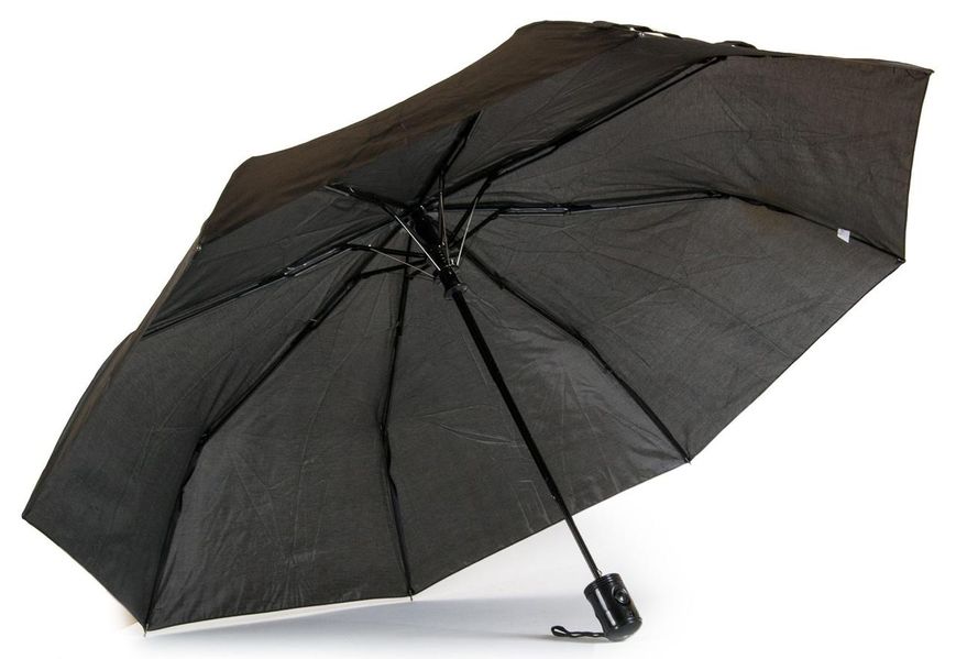 Напівавтоматична чоловіча парасолька SL чорна POD310D фото